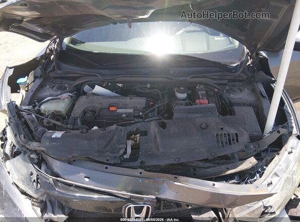 2HGFC2F66KH502505 2019 HONDA CIVIC Silver Vista trasera