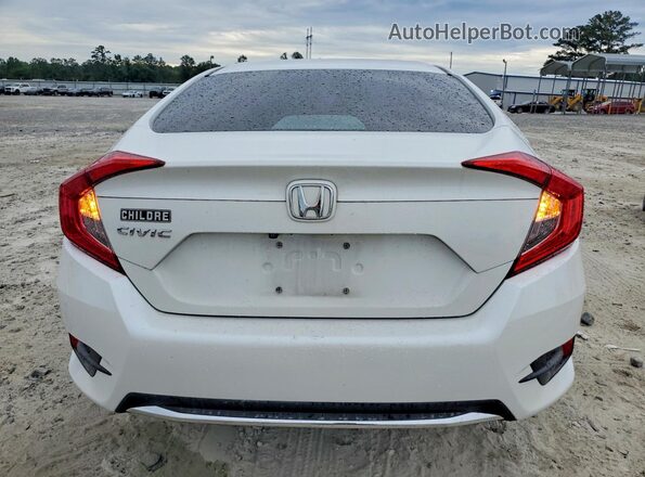 2HGFC2F66KH518669 2019 HONDA CIVIC White Rear view