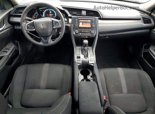 2HGFC2F66KH518669 2019 HONDA CIVIC White Dashboard view