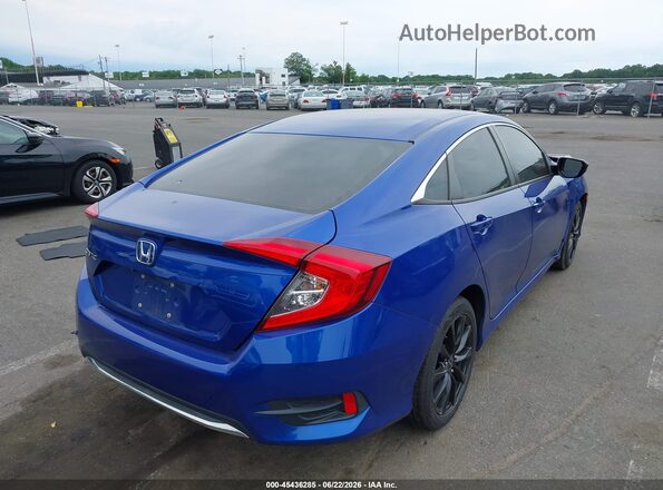 2HGFC2F66LH514641 2020 HONDA CIVIC Blue Հետևի աջ