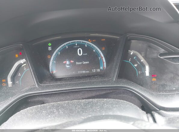 2HGFC2F66LH514641 2020 HONDA CIVIC Blue Հետևի նստատեղերի տեսք
