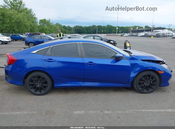 2HGFC2F66LH514641 2020 HONDA CIVIC Blue Սալոնի հետևի տեսք