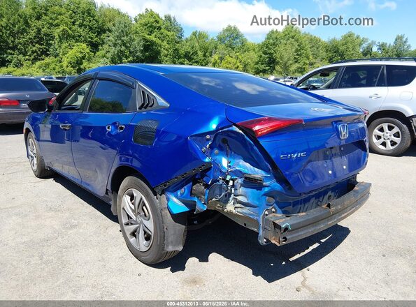 2HGFC2F66LH539720 2020 HONDA CIVIC Blue Հետևի ձախ