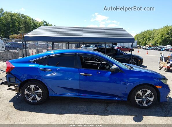 2HGFC2F66LH539720 2020 HONDA CIVIC Blue Սալոնի 360 աստիճան տեսք