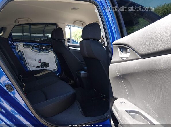 2HGFC2F66LH539720 2020 HONDA CIVIC Blue VIN կոդի պիտակի տեսք
