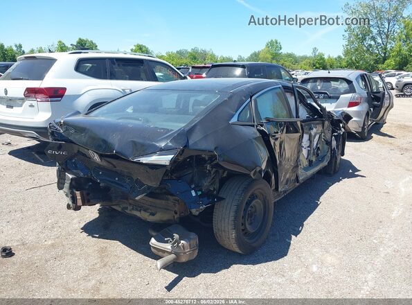 2HGFC2F66LH543718 2020 HONDA CIVIC Black Tył prawy