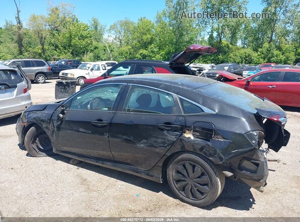 2HGFC2F66LH543718 2020 HONDA CIVIC Black Widok wnętrza 360 stopni