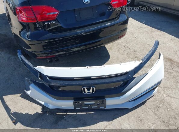 2HGFC2F66LH546358 2020 HONDA CIVIC White Widok deski rozdzielczej