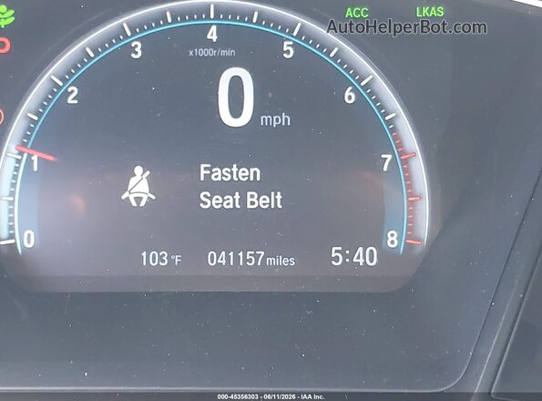 2HGFC2F66LH546358 2020 HONDA CIVIC White 