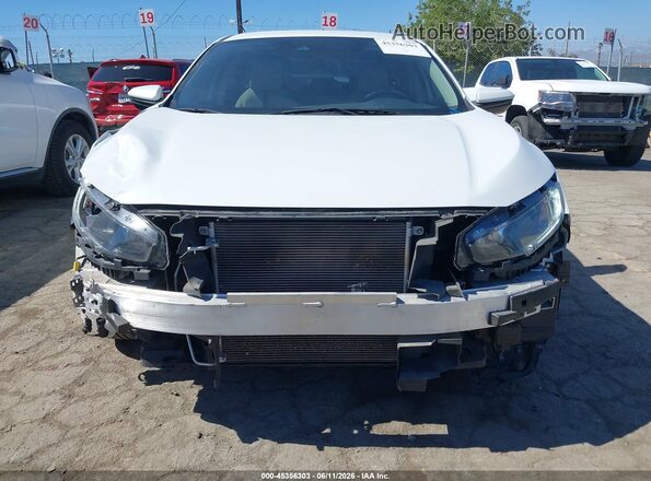 2HGFC2F66LH546358 2020 HONDA CIVIC White Widok z przodu