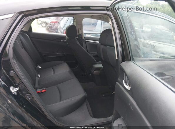 2HGFC2F66LH553164 2020 HONDA CIVIC Black VIN კოდის სტიკერის ხედი