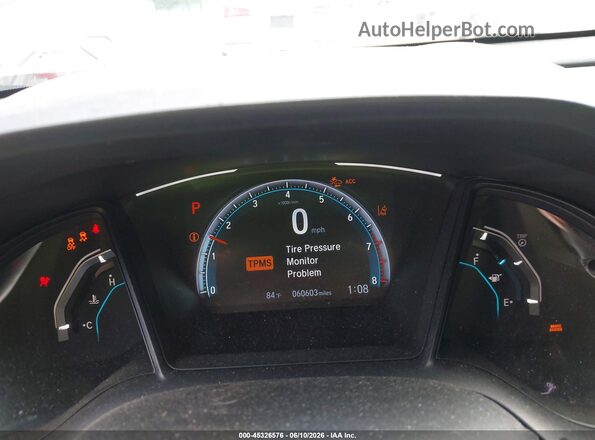 2HGFC2F66LH558039 2020 HONDA CIVIC Белый Вид задних сидений