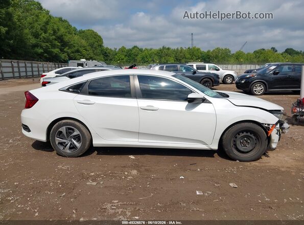 2HGFC2F66LH558039 2020 HONDA CIVIC Белый Панорамный вид салона 360°