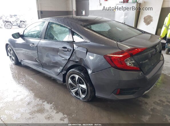 2HGFC2F66LH563306 2020 HONDA CIVIC Gray Tył lewy