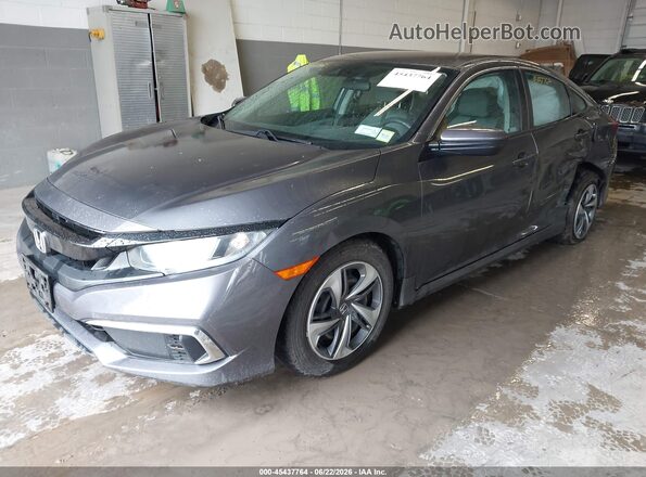 2HGFC2F66LH563306 2020 HONDA CIVIC Gray Przód lewy