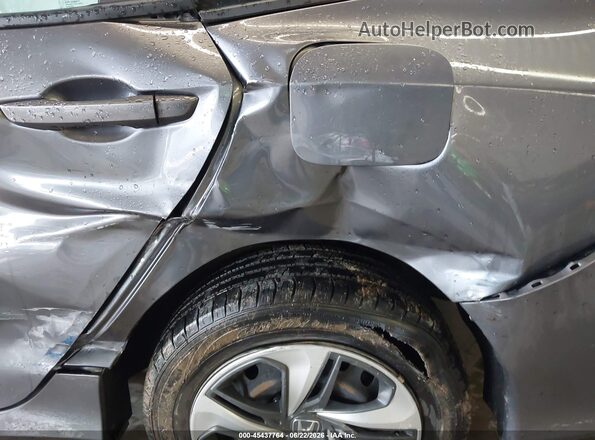 2HGFC2F66LH563306 2020 HONDA CIVIC Gray Widok z przodu