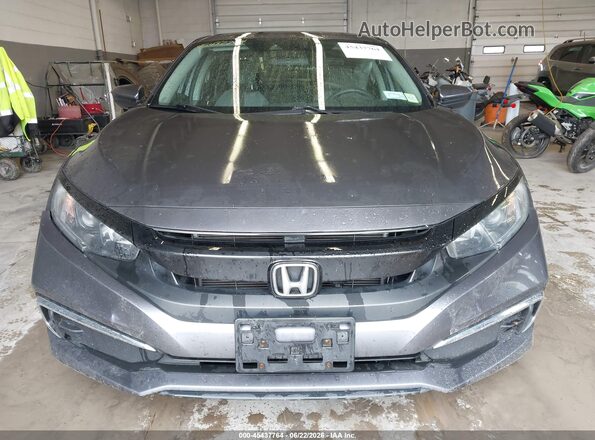 2HGFC2F66LH563306 2020 HONDA CIVIC Gray Widok zestawu wskaźników