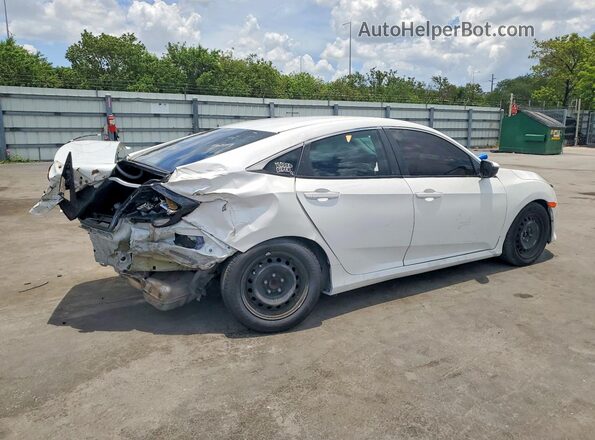 2HGFC2F66LH568716 2020 HONDA CIVIC Белый Задняя правая четверть