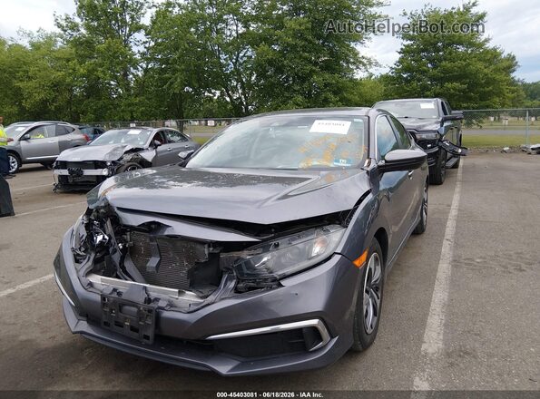 2HGFC2F66LH573270 2020 HONDA CIVIC Серый Передняя левая четверть