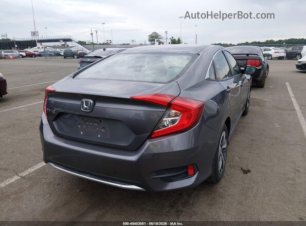 2HGFC2F66LH573270 2020 HONDA CIVIC Серый Задняя правая четверть