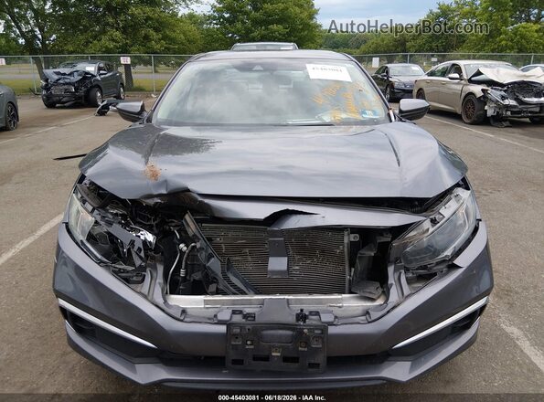 2HGFC2F66LH573270 2020 HONDA CIVIC Серый Вид спереди