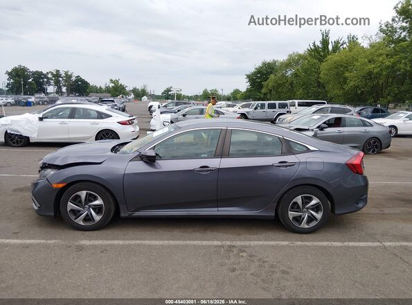 2HGFC2F66LH573270 2020 HONDA CIVIC Серый Панорамный вид салона 360°