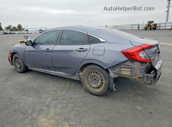 2HGFC2F66LH581742 2020 HONDA CIVIC Charcoal Tył lewy