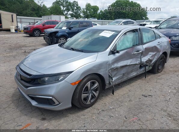 2HGFC2F66MH552159 2021 HONDA CIVIC Silver Front left