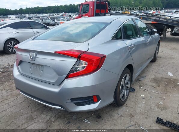 2HGFC2F66MH552159 2021 HONDA CIVIC Silver Rear right