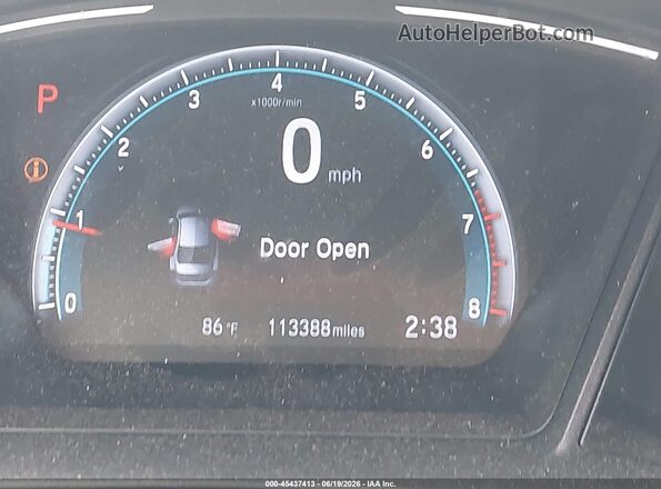 2HGFC2F66MH552159 2021 HONDA CIVIC Silver 