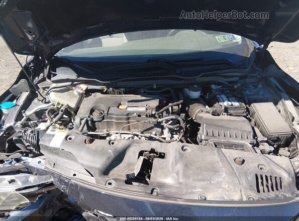 2HGFC2F66MH560200 2021 HONDA CIVIC Blue უკანა ხედი