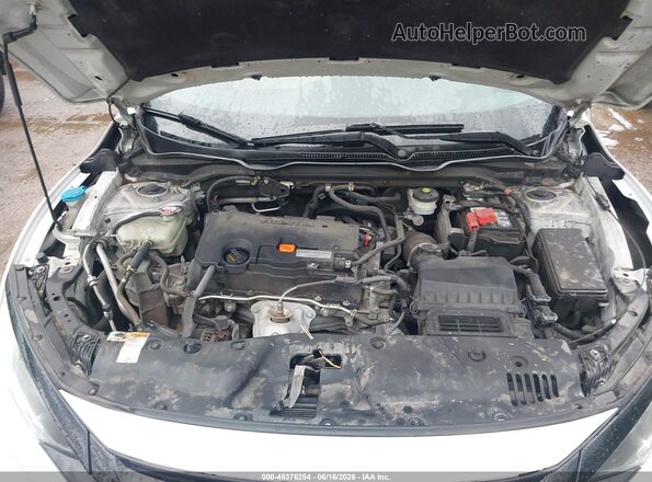 2HGFC2F67KH545654 2019 HONDA CIVIC White უკანა ხედი