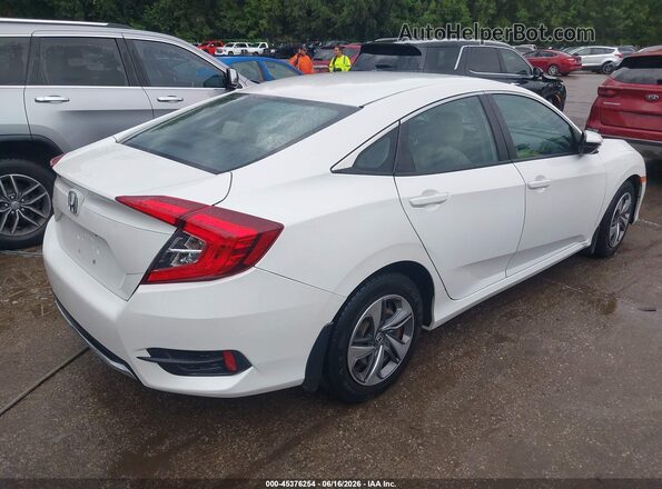 2HGFC2F67KH545654 2019 HONDA CIVIC White უკანა მარჯვენა