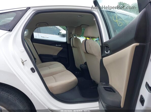 2HGFC2F67KH545654 2019 HONDA CIVIC White VIN კოდის სტიკერის ხედი