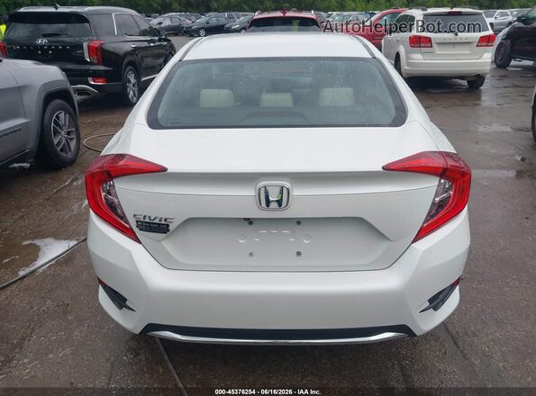 2HGFC2F67KH545654 2019 HONDA CIVIC White 