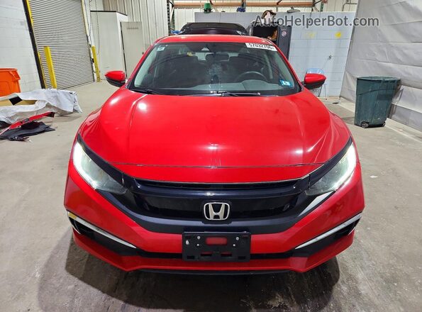 2HGFC2F67KH547307 2019 HONDA CIVIC Red Vista frontal