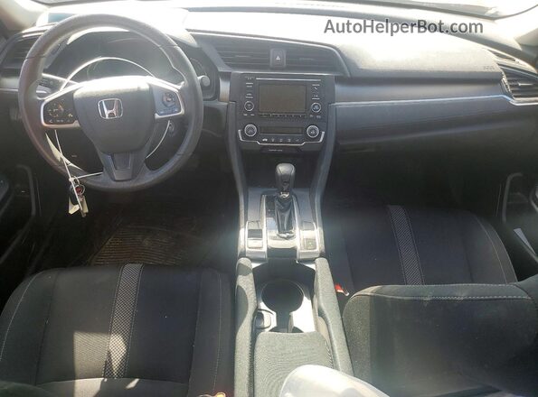 2HGFC2F67KH547307 2019 HONDA CIVIC Red Vista del salpicadero