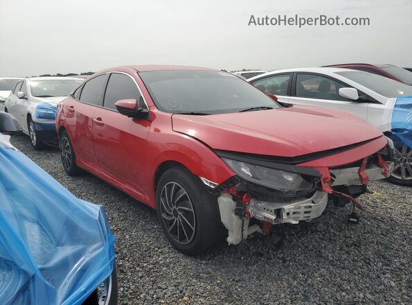 2HGFC2F67KH563023 2019 HONDA CIVIC Red 