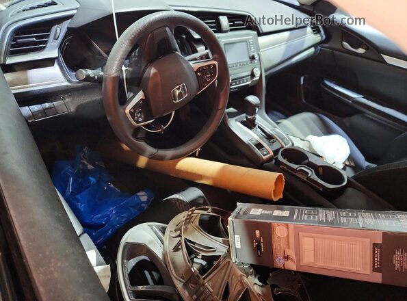 2HGFC2F67LH567378 2020 HONDA CIVIC Silver Dashboard view