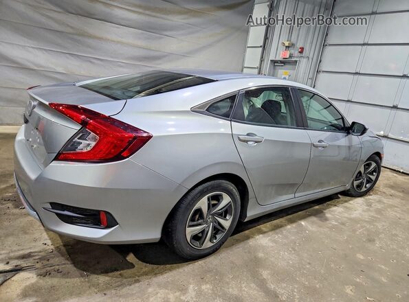 2HGFC2F67LH567378 2020 HONDA CIVIC Silver Rear right