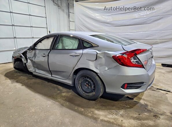 2HGFC2F67LH567378 2020 HONDA CIVIC Silver Rear left