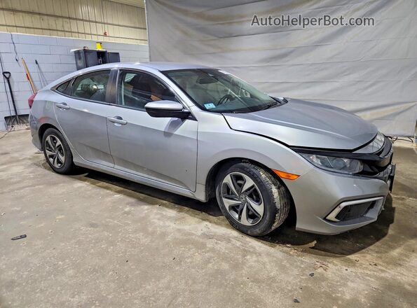 2HGFC2F67LH567378 2020 HONDA CIVIC Silver Front right