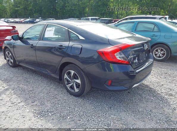 2HGFC2F67LH582379 2020 HONDA CIVIC Синий Задняя левая четверть