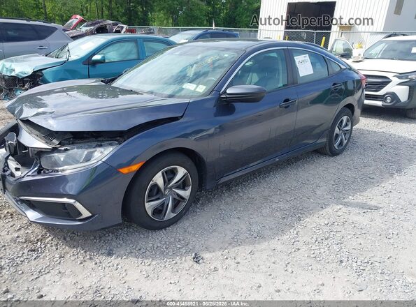 2HGFC2F67LH582379 2020 HONDA CIVIC Синий Передняя левая четверть