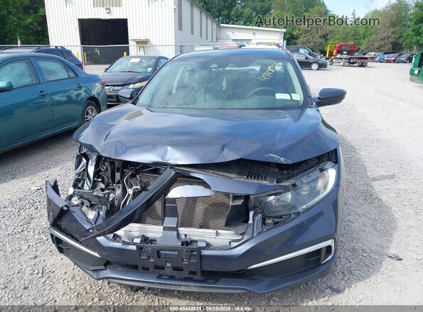 2HGFC2F67LH582379 2020 HONDA CIVIC Синий Вид щитка приборов