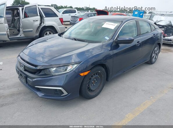 2HGFC2F67MH501964 2021 HONDA CIVIC Gray Front left