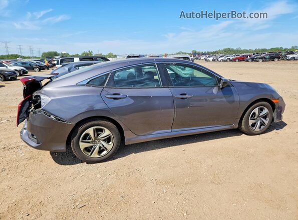 2HGFC2F67MH534978 2021 HONDA CIVIC Gray Հետևի աջ