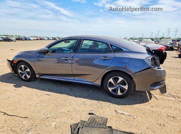 2HGFC2F67MH534978 2021 HONDA CIVIC Gray Հետևի ձախ
