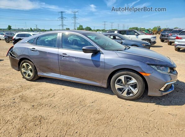2HGFC2F67MH534978 2021 HONDA CIVIC Gray Առջևի աջ