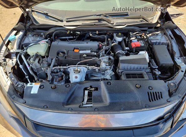 2HGFC2F67MH534978 2021 HONDA CIVIC Gray Սալոնի հետևի տեսք